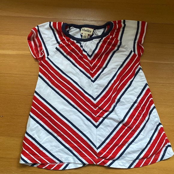 EUC Hatley chevron dress 2T - Picture 1 of 3